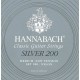 Hannabach 900 Muta Corde Chitarra Classica Tensione Bassa/Medio Silver 200