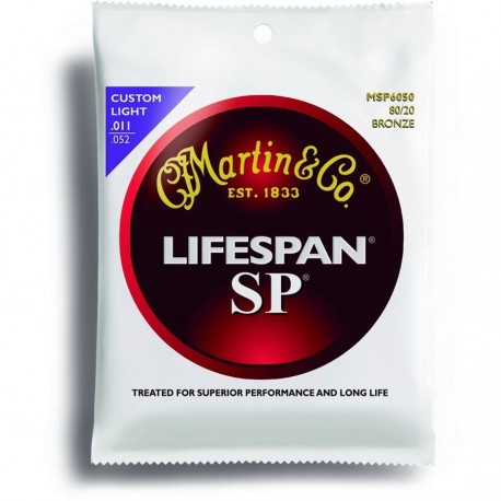 Martin MSP6050 LifeSpan 011-052 Muta Corde Chitarra Folk